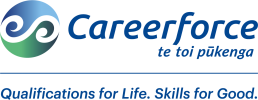 Careerforce Logo Blue stacked